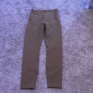 Lululemon brown leggings size 6